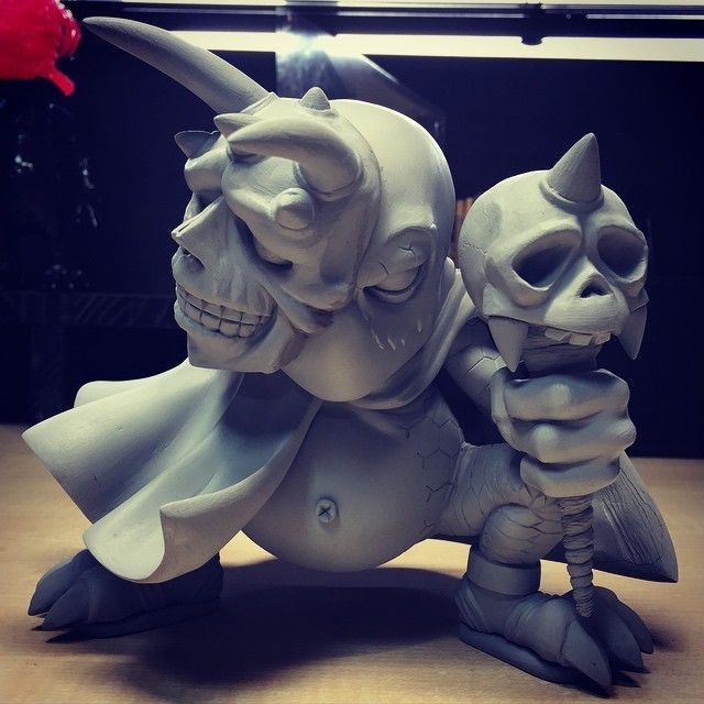 Cure Toyss New Figure Coming Soon “king Devil” Sofubi Figure Sculpt Unveiled Spankystokes